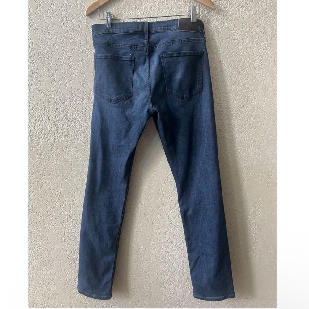 PAIGE Straight Leg Jeans 32 Long Inseam Lennox Classic Grammercy EUC RARE Women - Picture 3 of 9